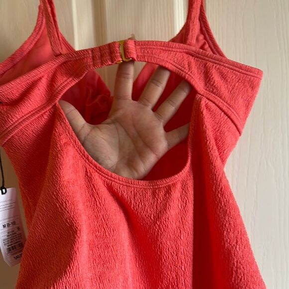 Kids One Piece Swimsuit - Red - Picture 5 of 7